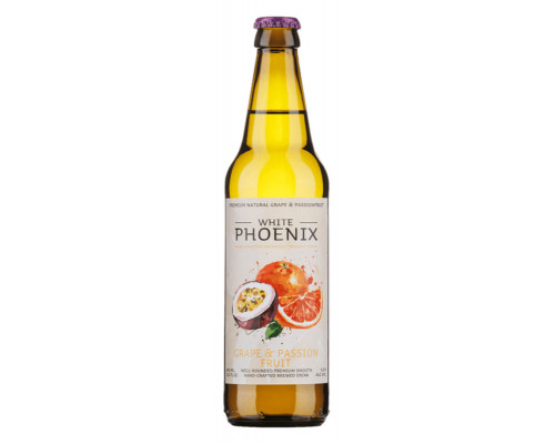 Медовуха "White Phoenix" 0,45л Грейпфрут-Маракуйя 5,6% ст/б