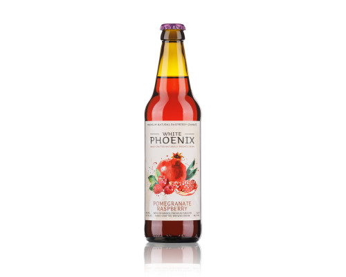 Медовуха "White Phoenix" 0,45л Гранат-Малина 5,6% фил.неп. ст/б