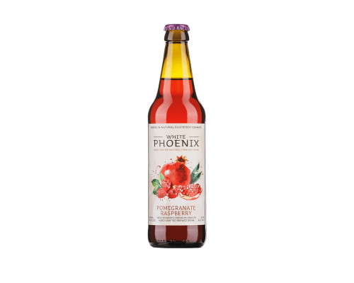 Медовуха "White Phoenix" 0,45л Гранат-Малина 5,6% фил.неп. ст/б