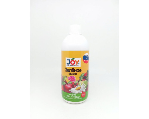 Средство"JOY"0,45л Зелёное мыло защита сада,огорода