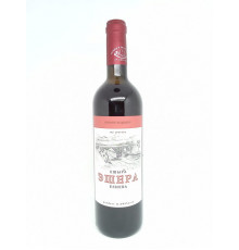 Вино "Эшера" 0,75л ординарное красное п/сух 10% 