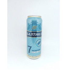 Пиво "Балтика экспортное Премиум" №7 0,45л светлое 5,4%