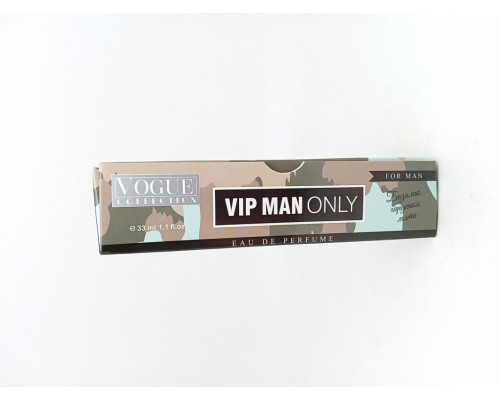 Вода парфюмерная "VIP MAN ONLY" 30ml FOR MEN 