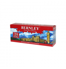 Чай BERNLEY English Classic, черный, байховый, мелколистный, Россия, 50 г (25*2 г)