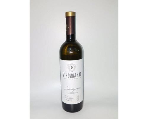 Вино "Совиньон" 0,75л п/сл белое 10-12% 