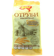 Отруби ОГО пшеничные экструдированные, Россия, 200 г 