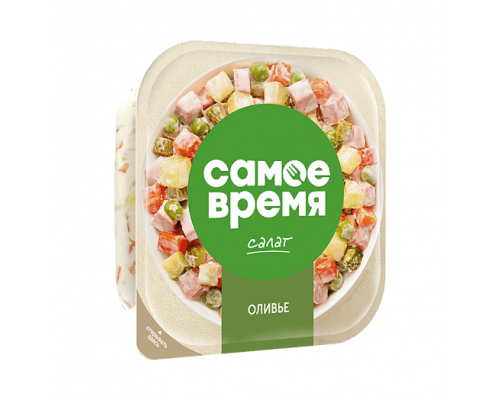 Салат САМОЕ ВРЕМЯ Оливье, Беларусь, 150г