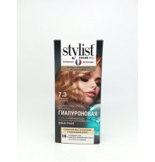 Крем-краска"Stylist Color Pro"для волос Тон 7.3 сияющ.карам.