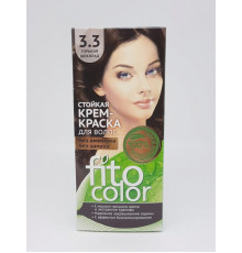 Крем-краска"Fito Color"для волос стойкая Тон 3.3 гор.шоколад 