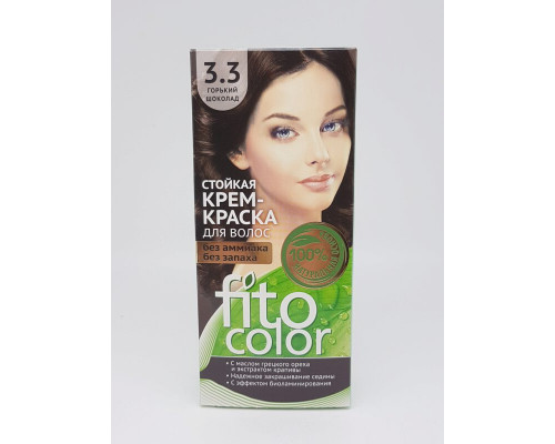 Крем-краска"Fito Color"для волос стойкая Тон 3.3 гор.шоколад 