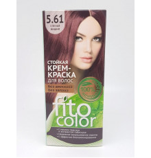 Крем-краска"Fito Color"д/волос стойкая Тон 5.61 спелая вишня 