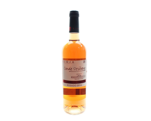 Вино "Конде Отинано Росадо Наварра" 0,75л орд.роз.сух.13,5% 