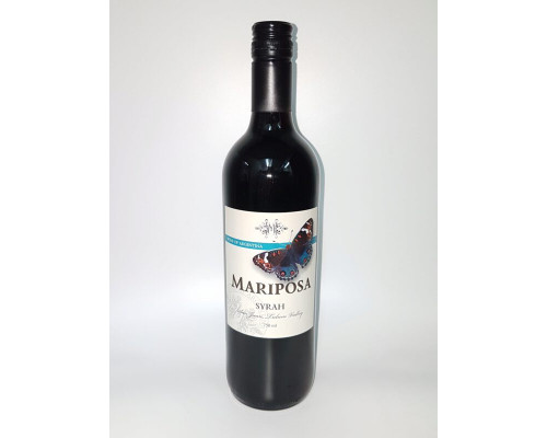 Вино "Марипоса Сира" 0,75л крас.сух.сорт.ординарное 12,5% 
