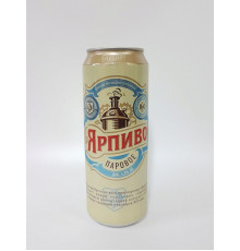 Пиво "Ярпиво Паровое"" 0,45л. светлое пастериз. ж/б 4,8%
