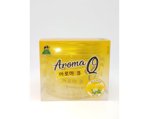 Освежитель воздуха"Aroma Q"120г(жел.крош.,жасмин,манго) 