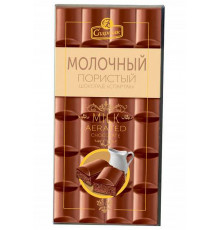 Шоколад "Спартак" 70г молочный пористый 