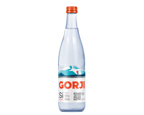 Вода питьевая GORJI Нагутская-26 минеральная, природная, лечебная, газированная, Россия, 0,5 л 
