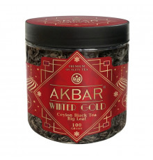 Чай AKBAR Winter Gold черный байховый, крупнолистный, Россия, 100 г