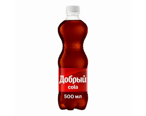 Напиток ДОБРЫЙ Кола сильногазированная, Россия, 0,5 л