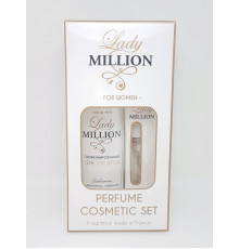 Набор "Lady Million" парфюм.гель д/душа 250мл+парф.вода 30мл