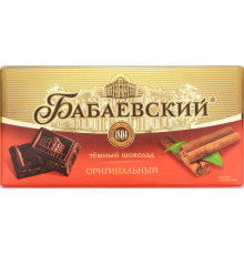 Шоколад "Бабаевский" 90г Оригинальный тёмный м/у 