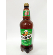 Пиво "Большая кружка Чешское" 1,2л светлое пастер. 4%