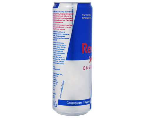 Напиток энергетический RED BULL Energy Drink, газированный безалкогольный, Австрия, 473мл