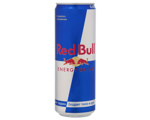 Напиток энергетический RED BULL Energy Drink, газированный безалкогольный, Австрия, 473мл