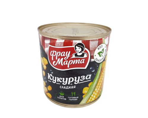 Кукуруза ФРАУ МАРТА сахарная, Россия, 400г