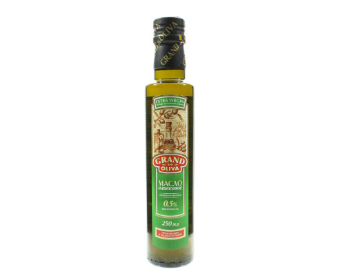 Масло оливковое "Grand di Oliva" 250мл нераф. ст/б 