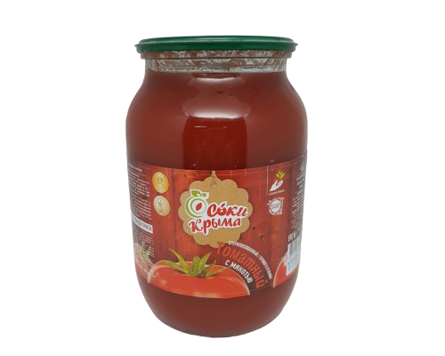 Сок СОКИ КРЫМА томатный с мякотью, Россия, 1л