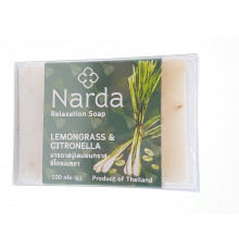 Мыло "NARDA" 100г с лимонной травой и цитронеллой 