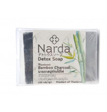 Мыло "NARDA" 100г с бамбуковым углем 