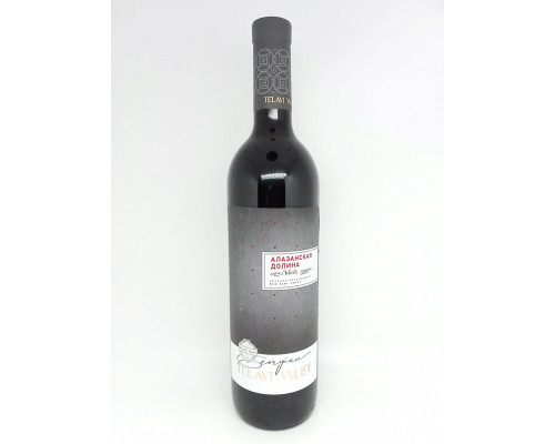 Вино"Алазанская Долина"0,75л ординарное красное п/сл 11-13%