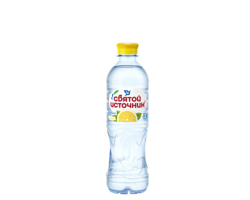Напиток СВЯТОЙ ИСТОЧНИК со вкусом лимона, негазированный, Россия, 0,5 л