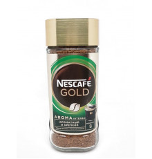 Кофе Nescafe Gold Aroma Intenso, натуральный, растворимый, сублимированный, Россия, 85 г  