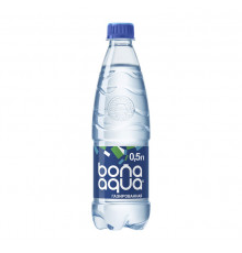Вода питьевая BONAAQUA газированная, Россия, 0,5 л 