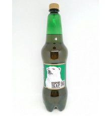 Пиво "Белый Медведь-Светлое" 1,15л светлое пастер. 5% пл/б