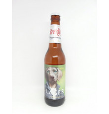 Пиво "Породистый крафт ЛАГЕР" 0.45л светлое фильтров., пастериз. 5% ст/б