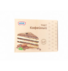 Торт бисквитный "Кофейный" 240г ТМ "Kovis", Россия