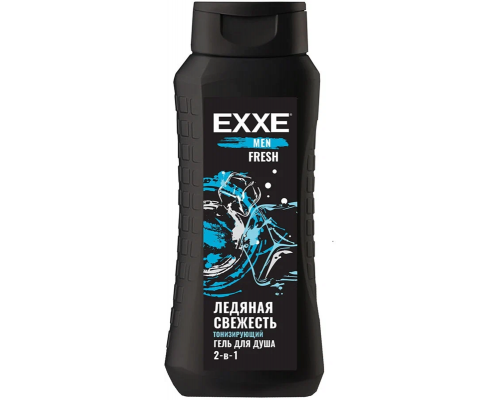 Гель для душа 2в1 "Тонизирующий" 400мл. EXXE FRESH,Россия