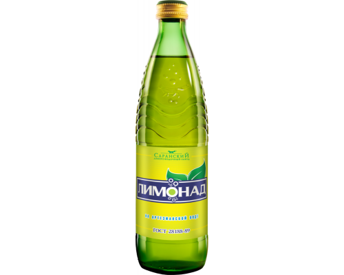Напиток безалкогольный Лимонад среднегазированный, Россия, 0,5л
