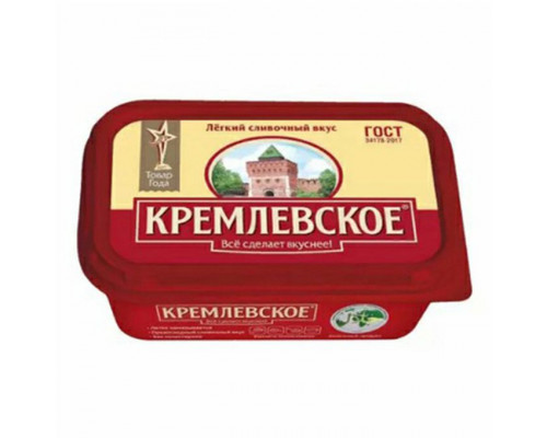 Спред КРЕМЛЕВСКОЕ растительно-жировой ГОСТ м.д.ж.60%, Россия, 250г