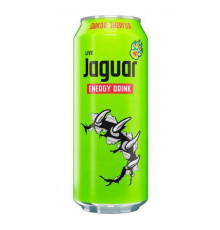 Напиток JAGUAR Live тонизирующий энергетический газированный, Россия, 0,45л