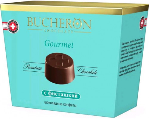 Конфеты шоколадные BUCHERON GOURMET с фисташкой, Россия, 175г