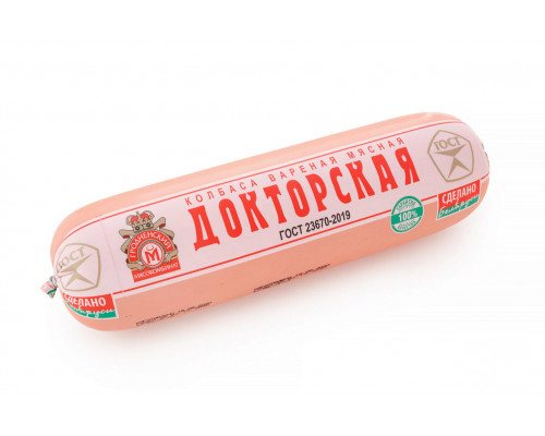 Колбаса варёная ГРОДНЕНСКИЙ МК Докторская ГОСТ, Беларусь, весовая