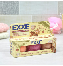 Набор бурлящие шары EXXE Sweet holiday для ванны, Россия, 3*60г