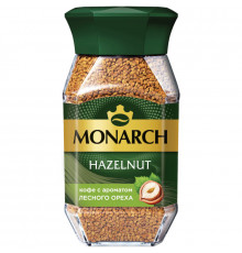 Кофе MONARCH Hazelnut с ароматом лесного ореха натуральный растворимый, Россия, 95г