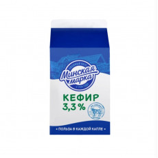 Кефир МИНСКАЯ МАРКА 3,3%, Беларусь, 500г