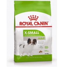 Корм сухой для взрослых собак, очень мелких размеров весом до 4 кг ROYAL CANIN Aduit X-Small, полнорационный, Россия, 1,5кг